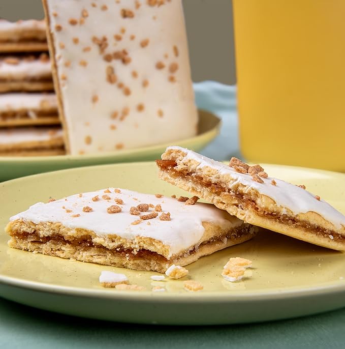 Katz Gluten Free Apple Crisp Toaster Pastries.Healthy Snacks for adulte & Kids. Free of Dairy, Peanuts, Tree Nuts, and Sesame, No Artificial Color. Kosher Snacks 8oz (8pk)