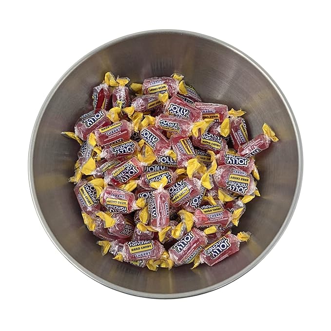 Jolly Ranchers Hard Candy 1.5lbs- All Cherry Individually Wrapped Delicious Fresh Candy 1.5, 24oz (Packaging Might Vary)