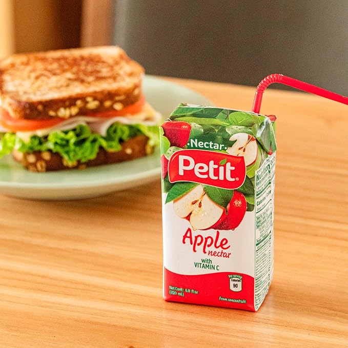 Petit Apple Nectar, 200 ml (Pack of 24) – Refreshing Fruit Beverage