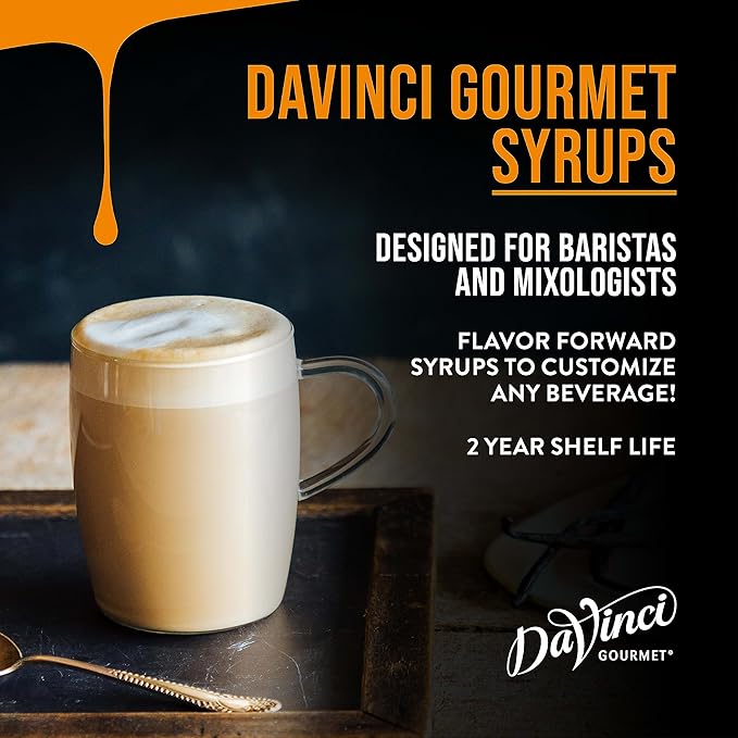 DaVinci Gourmet Classic Butterscotch Syrup, 25.4 Fluid Ounces (Pack of 4)