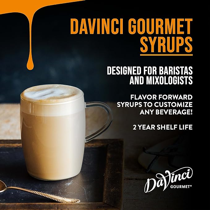 DaVinci Gourmet Classic Amaretto Syrup, 25.4 Fluid Ounces (Pack of 1)