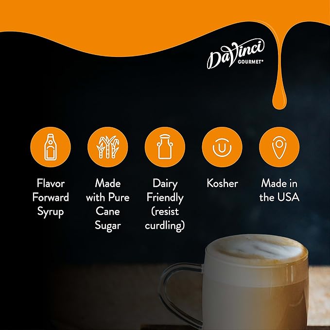 DaVinci Gourmet Classic Amaretto Syrup, 25.4 Fluid Ounces (Pack of 4)
