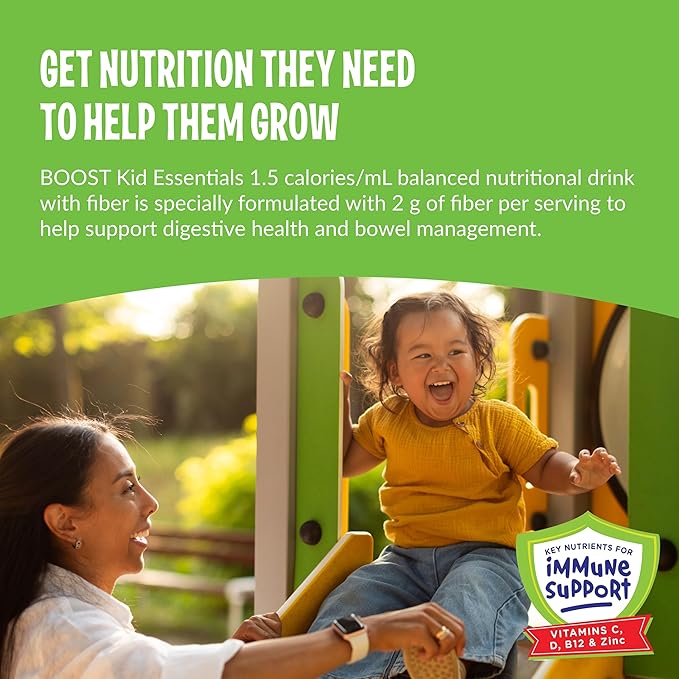 BOOST KID ESSENTIALS 1.5 with Fiber, Vanilla Vortex