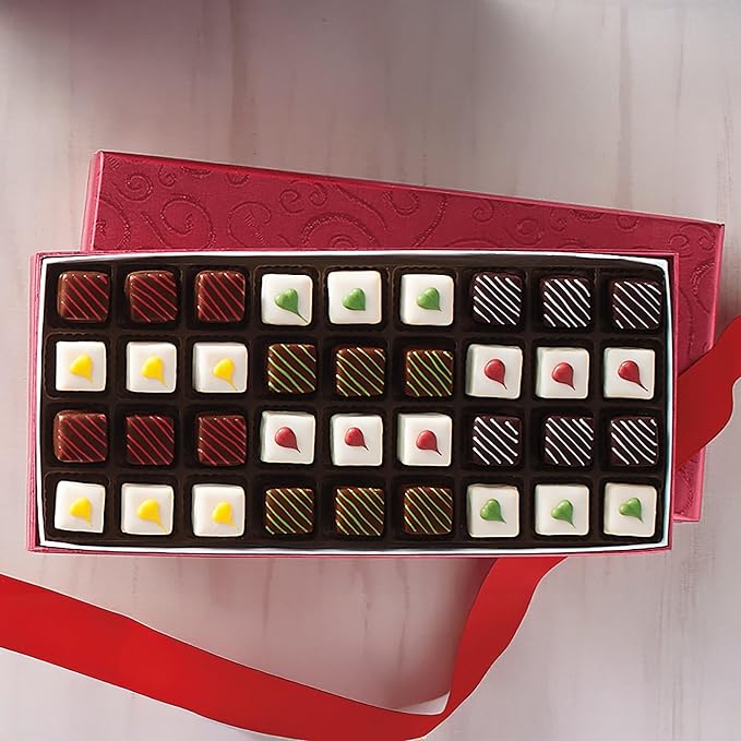 The Swiss Colony Traditional Petits Fours Gift Pack – Gourmet Mini Layer Cakes with Chocolate and Swiss Creme, Elegant Dessert Cake Assortment, Petits Fours Cakes, Celebrate, Layer Cakes