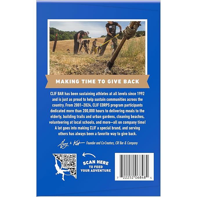 CLIF BAR - Energy Protein Bars - Chocolate Chip - Made with Organic Oats - Energy Bars - Non-GMO - (15 Pack)