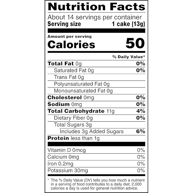Quaker Large Rice Cakes, Apple Cinnamon, Pack of 3