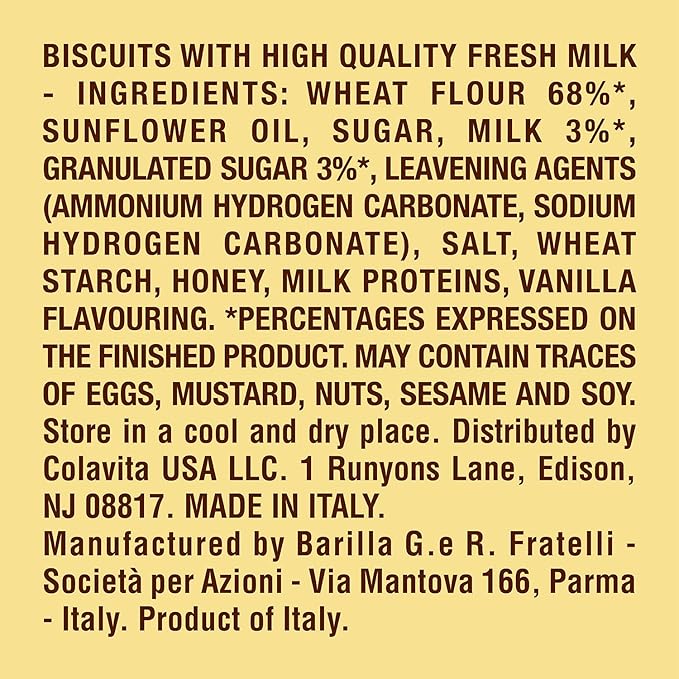 Mulino Bianco Galletti Cookies Pack of 3 Bag