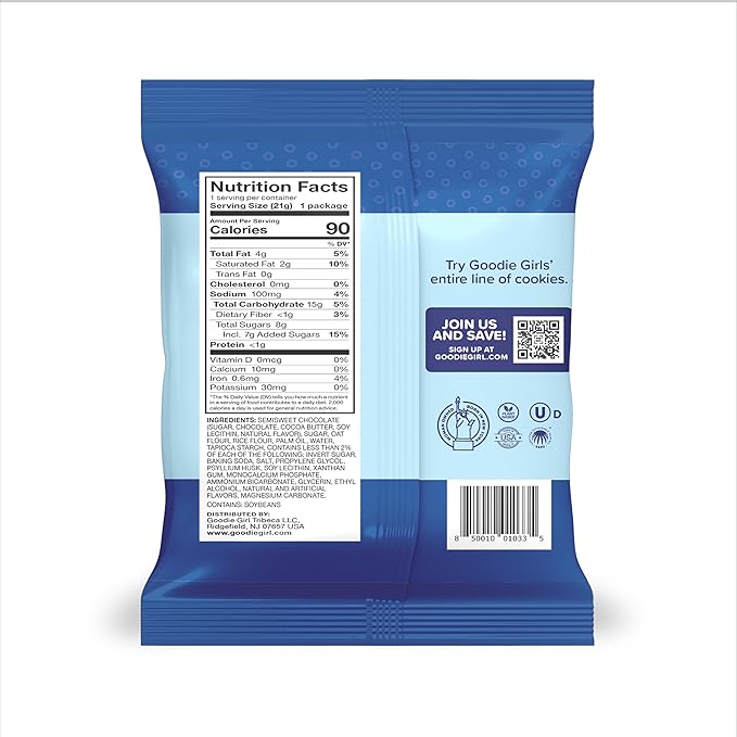 Goodie Girl Snack Pack Variety – Magical Animal Crackers, Mini Chocolate Chip & Brown Sugar Cookies – Gluten Free, Peanut Free – 24 Bags