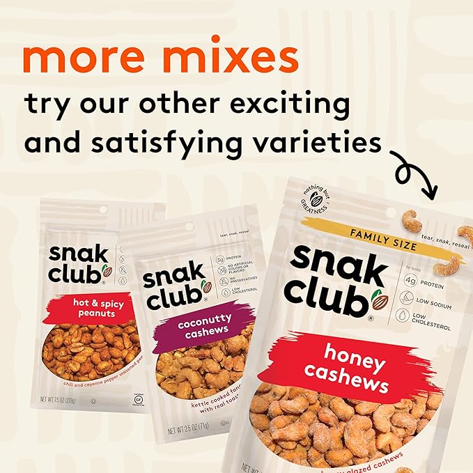 Snak Club Toffee Peanuts, Candied Peanuts with Praline Coat and Sweet Cream, Gluten-Free and Kosher Snack, 3 lb Resealable Bulk Bag