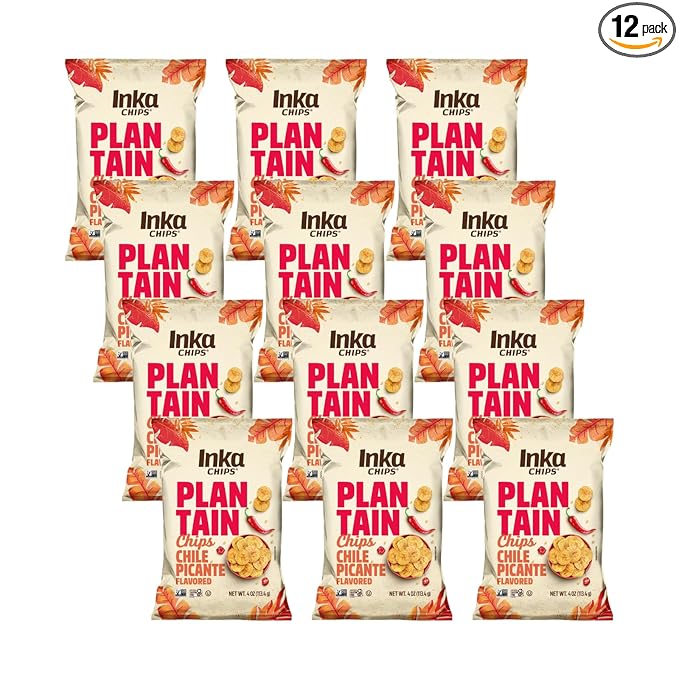Inka Crops Chile Picante Plantain 4oz by Inka Crops (Pack of 12)
