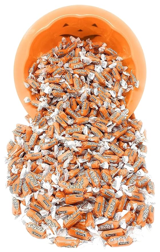 Mango Tootsie Roll Frooties Chewy Candy With Sweet Tropical Mango Flavor 85+ Pieces Individually Wrapped In Resealable Assortit Bag, 1.5 Lb (24-Oz) Made In USA