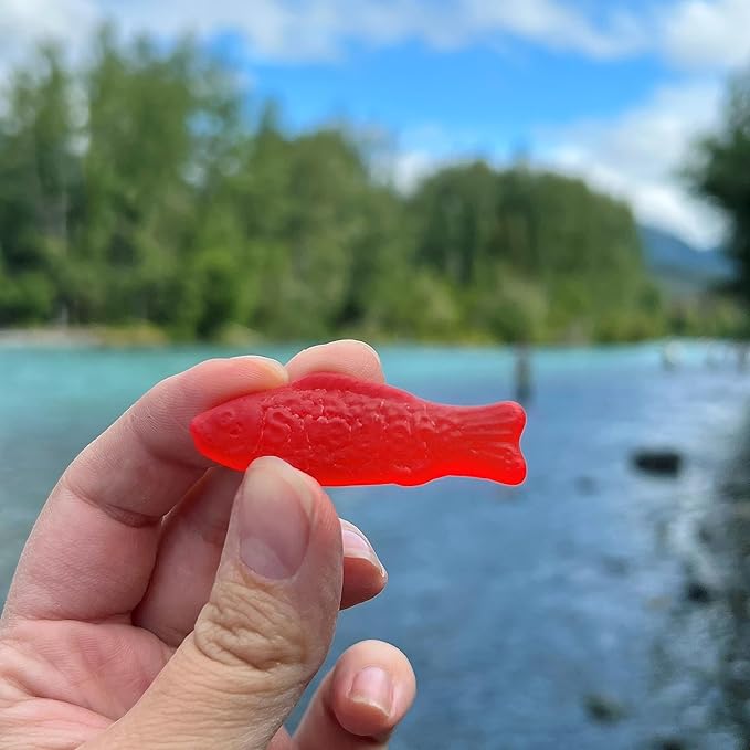 SWEDISH FISH Soft & Chewy Candy, 12-8 oz Bags