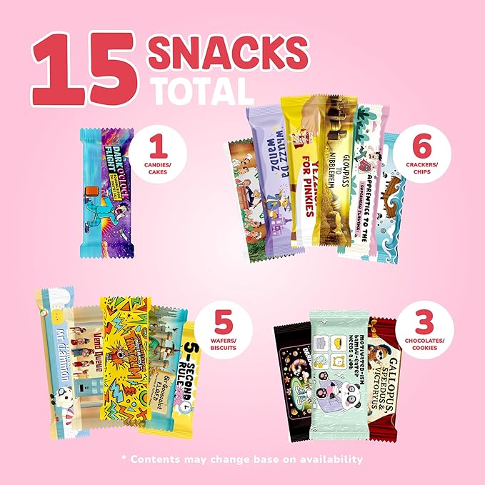 International Snack Box, Unique Experience with Universal Exotic Candies and Treats from around the World, Gift-Ready Foreign Foods in Packages Inspired by European, Japanese and Korean Cultures