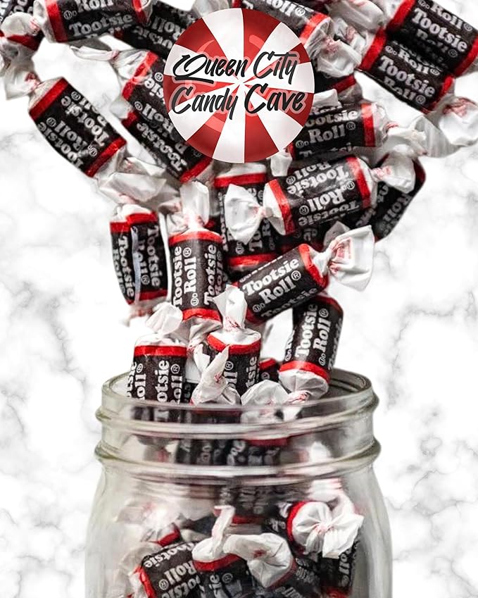 Chocolate Mini Rolls - Bulk Tootsee Candy, Individually Wrapped Mini Bites Midgees (5 Pound)