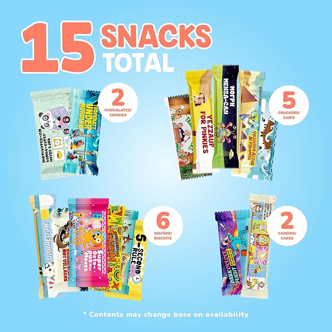 International Snack Box, Unique Experience with Universal Exotic Candies and Treats from around the World, Gift-Ready Foreign Foods in Packages Inspired by European, Japanese and Korean Cultures