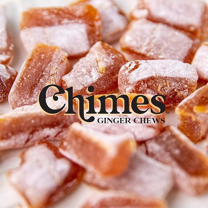 Chimes Peanut Butter Ginger Chews Candy, 1-Pound Bag