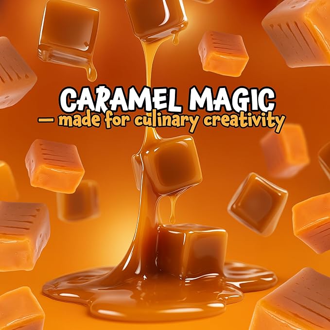 Caramel Cubes Candy - 2 Pound Bulk Pack (About 135 Count) - Classic Creamy Squares - Individually Wrapped