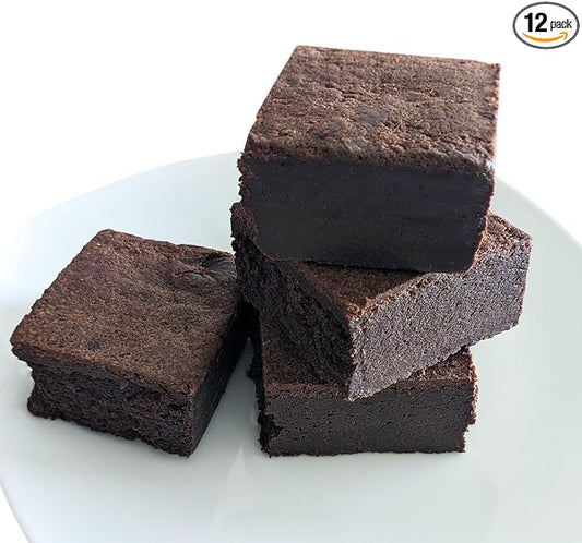 Ruth’s Gluten-Free Extra Fudgy Brownies 1 Dozen – Gourmet Baked Treats | Delicious Gift with The Finest Ingredients | Guaranteed to Arrive Fresh