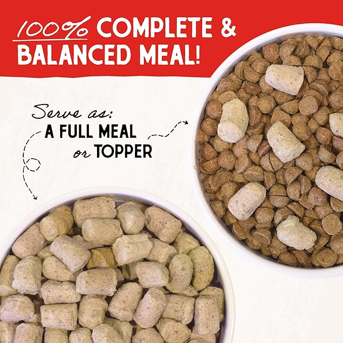 Stella & Chewy's Freeze-Dried Raw Tantalizing Turkey Meal Mixers- Dog Food Topper and Mixer - Made with 95% Cage-Free Turkey, Organs & Bone - Perfect for Picky Eaters - Grain-Free - 1 oz