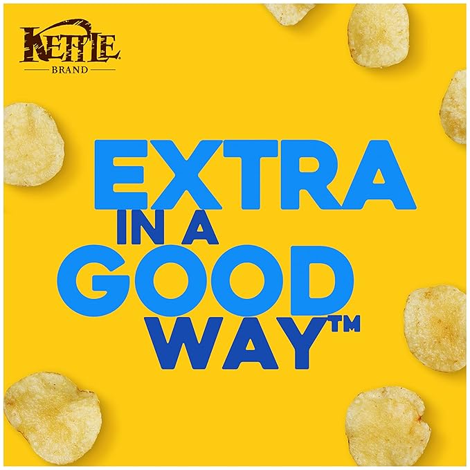 Kettle Brand Potato Chips, Parmesan Garlic Kettle Chips, 8.5 Oz