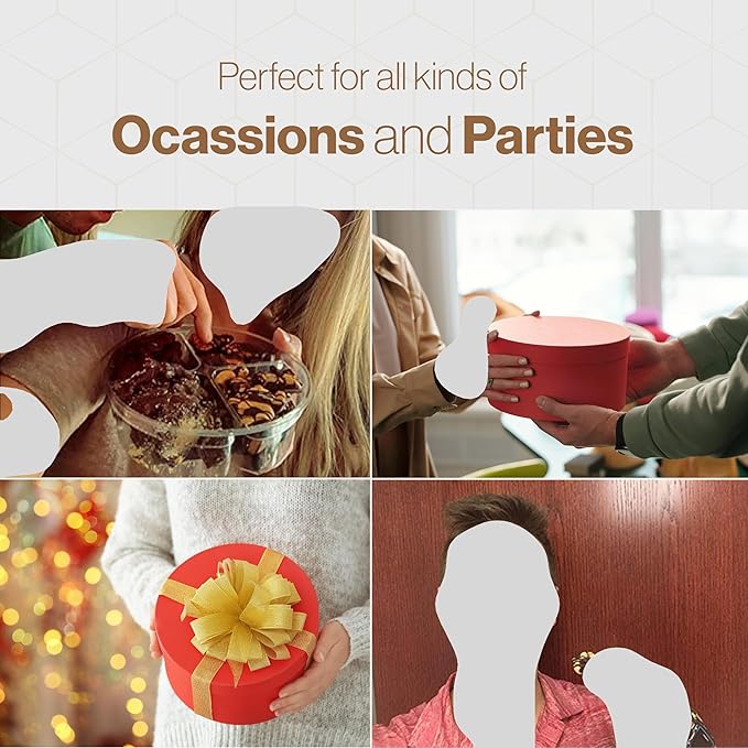 Nut Clusters Chocolate Gift Red Box - Assorted Variety of Caramel Brittles, Pecan Patties, Almond, Cashew Clusters, Kosher - Dairy Free Nuts and Chocolate Gift Basket - Holiday Chocolate Covered Nuts Assortment for Corporate Gifting