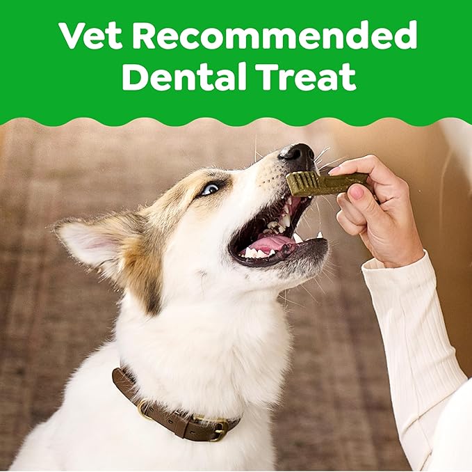 Greenies Veterinarian-Recommended Natural Dental Dog Treats Teenie Size, Original Flavor, 6 oz. Pack, 22 Count