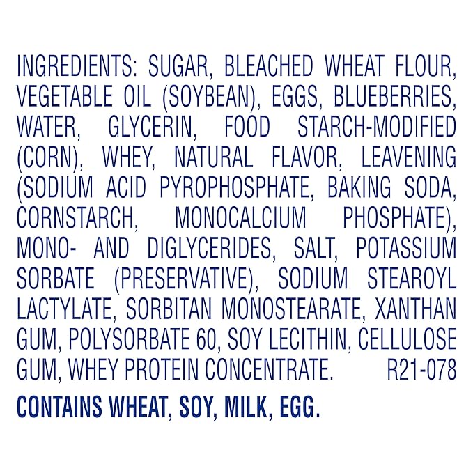 Entenmann's Little Bites Blueberry Mini Muffins, 20 Pouch Value Pack