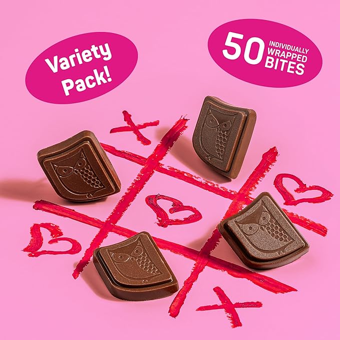 AWAKE - Caffeinated Chocolate Bites - 50mg Caffeine per bite - Bite Me, Baby! Variety Pack (3 Flavors), 50 Count, 0.48oz each - Peanut Butter, Milk, & Caramel - Coffee Alternative - Fairtrade, Gluten Free, Non GMO