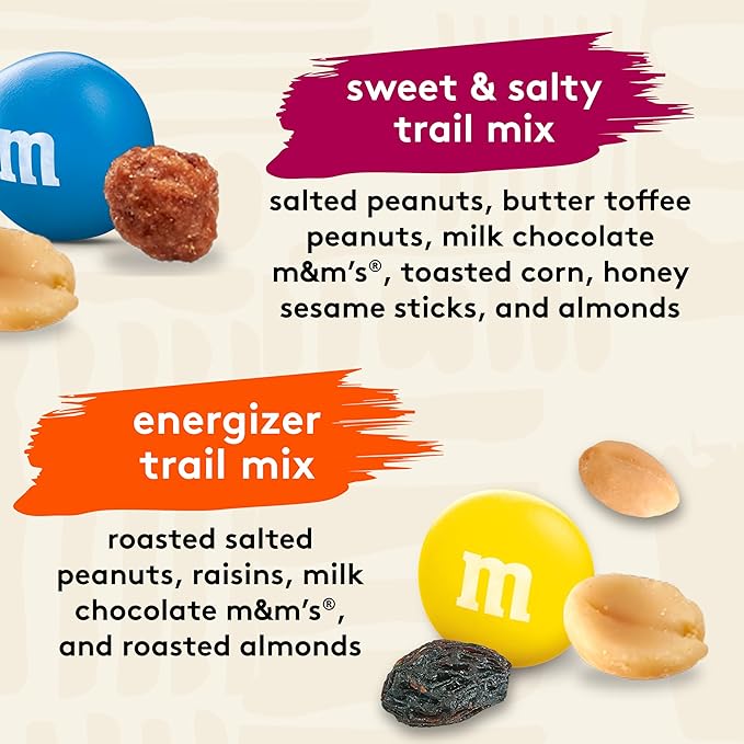 Snak Club Trail Mix Variety Pack, Protein Snacks, Includes Energizer Trail Mix, Sweet and Salty, and Peanut Butter Chocolate, 6 Pack