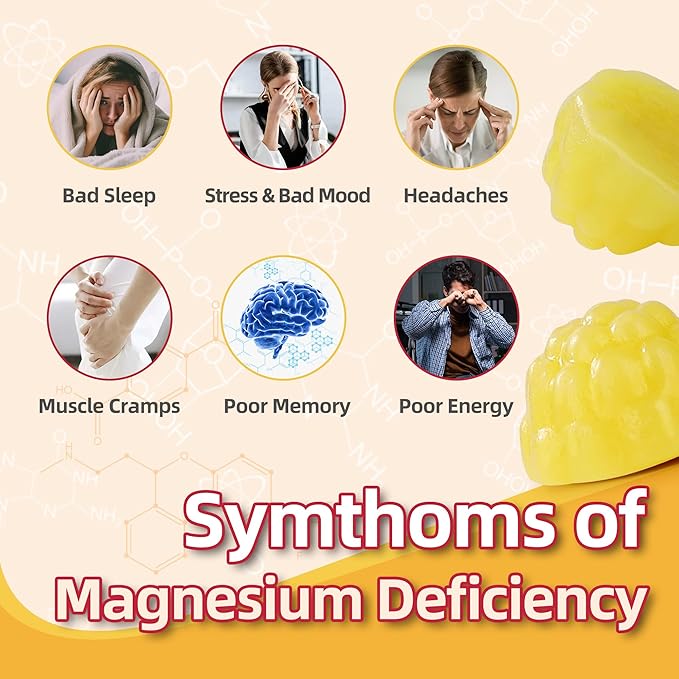 DREAVIO 90 Count Magnesium Glycinate Gummies 400mg w/Ashwagandha Supplement - Sugar Free Zinc Magnesium Glycinate Supplement Ashwagandha Gummies for Adults Pineapple Flavor