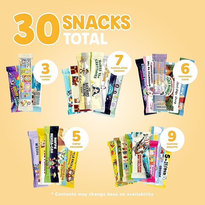 International Snack Box, Universal Exotic Candies and Treats from around the World, Gift-Ready Foreign Foods, Unique Experience with Packages Inspired by Japanese, Korean and European Cultures