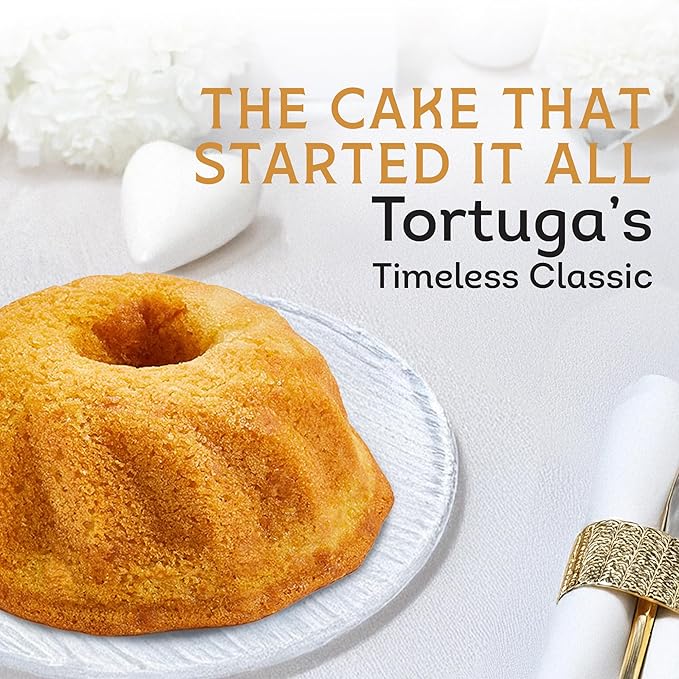 TORTUGA Provenance Rum Cake Variety Pack – 4 oz - 8 Provenance 6 packs (48 units) - Gourmet Gift for Food Gift Basket, Snack Gift Basket, Birthday Gifts, and Bakery Desserts - Great Mini Cakes for Delivery