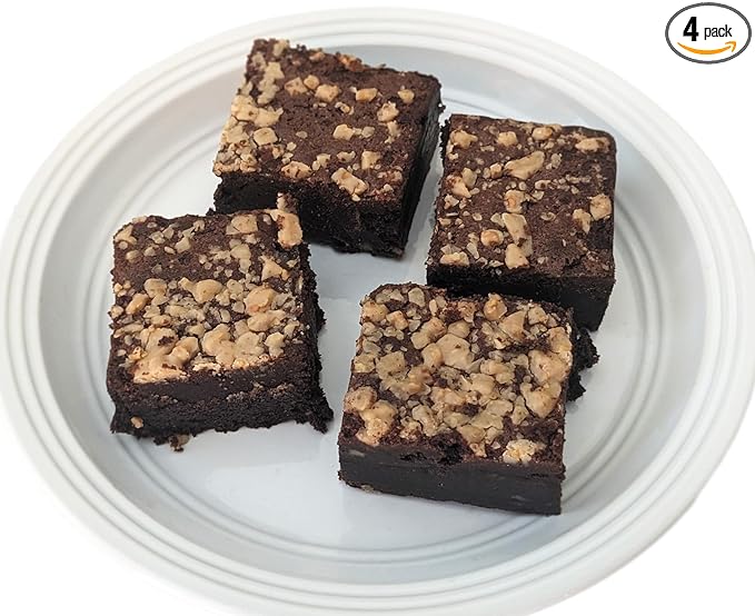 Ruth’s Toffee Crunch Extra Fudgy Brownies 4 Dozen – Gourmet Baked Treats | Delicious Gift with The Finest Ingredients | Guaranteed to Arrive Fresh