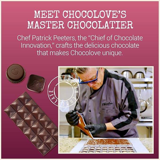 Chocolove Walnuts & Sea Salt Dark Chocolate Bars | 55% Cocoa | Crunchy Walnuts with a Salty Twist | Premium Dark Chocolate | Non-GMO, Gluten-Free, 3.2 oz Bar (12 Pack)
