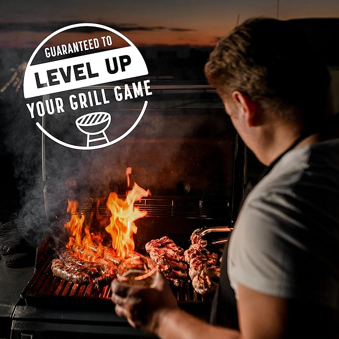 Spice Rack Co. BBQ Seasonings And Rubs - Smoking & Grilling Spices and Seasonings Sets, Grilling Accessories & Smoker Accessories, Valentines Day Gifts For Him, Mens Valentines Gifts For Men (5 Pack)