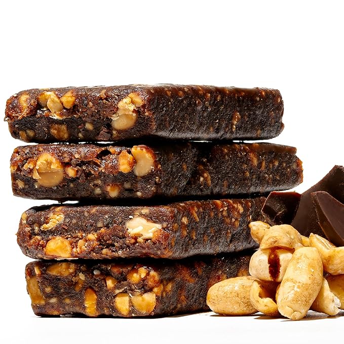 JONESBAR Organic Plant Based Protein Bars | Peanut Lovers Pack | Fruit & Nut Bar, Kosher, Gluten Free, Breakfast Bars, School Snacks, Vegan Snack & Healthy Snacks for Adults and Kids (Pack of 12)