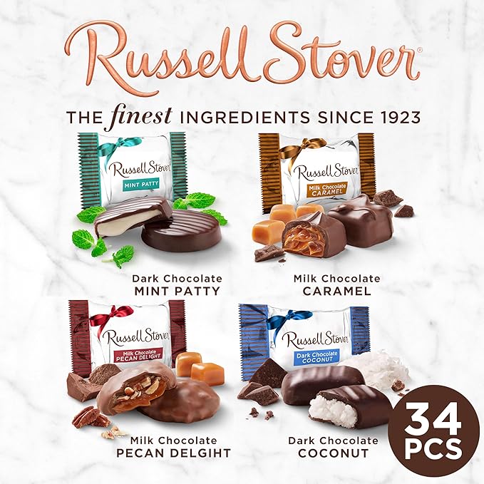 Russell Stover Assorted Chocolates, 18.4 Ounce Bag