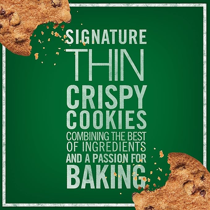 Tate's Bake Shop Cookies Variety Pack, Salted Caramel Chocolate Chip & Chocolate Chip Cookies, 4 Bags