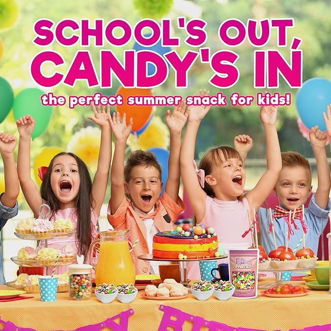 Freeze Dried Candy Tarts Crunch: Crunchy Sweetness, 4 oz Flavors: Cherry, Lemon, Lime, Orange, Grape. Tarts Resealable Bag Tangy Sweet