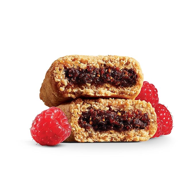 Nature's Bakery Gluten Free Fig Bar, Raspberry, Plant-Based, Vegan Friendly, Kosher, Non-GMO, 2 Ounce (Pack of 12)