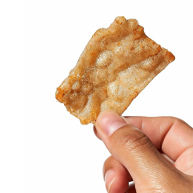 SNACKLINS Plant Based Crisps - Barbeque - Vegan Healthy Snacks - Gluten Free, Grain Free, Plant Based Crisps, 100% Kosher For Passover, Low Calorie - No Added Sugar, Crunchy, Puffed Snack - 3oz Bag (1 Pack)