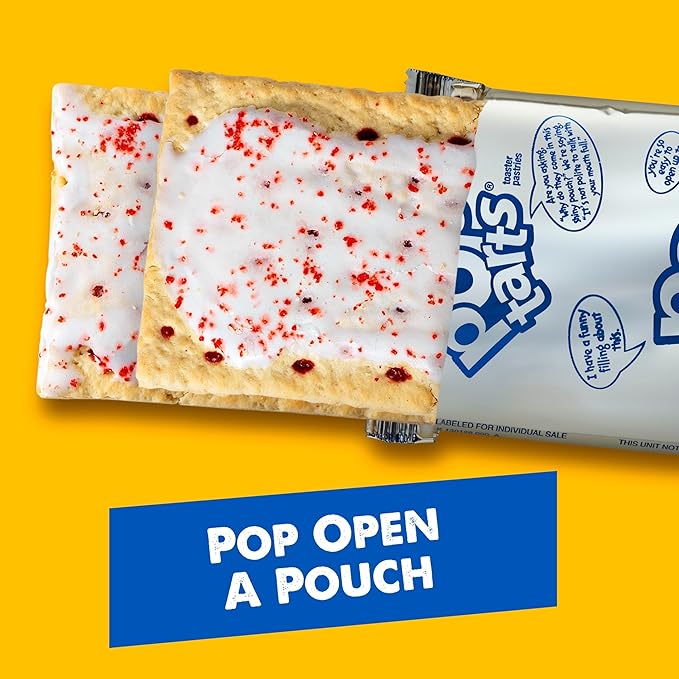 Pop-Tarts Toaster Pastries, Breakfast Foods, Kids Snacks, Value Pack, Variety Pack (32 Pop-Tarts)