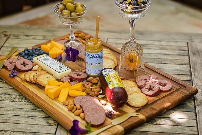 Dan the Sausageman Signature Gifts (Sounder) Gourmet Food Gift Baskets: The Ideal Meat and Cheese Gift Set for Thank You, Holiday, Mothers Day, or Congratulations | Natural Summer Sausage Beef Snack Box Variety Pack
