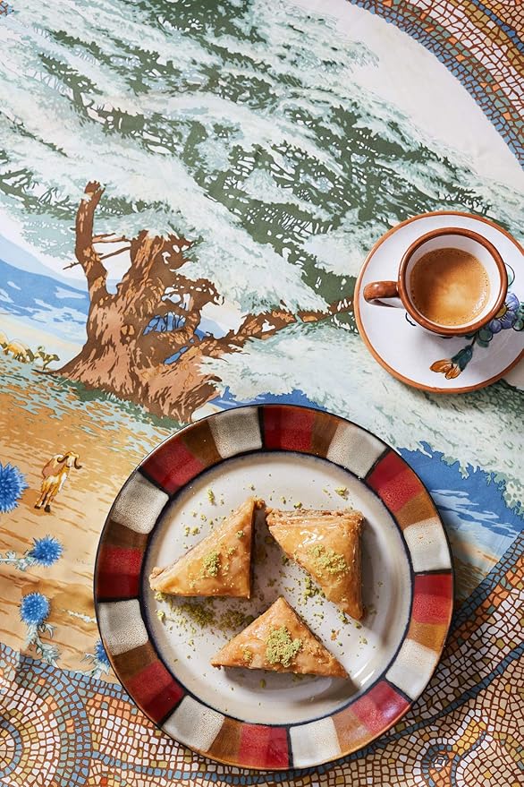 Cedar Pastries 8-Piece Grab N’ Go Traditional Triangle Baklava | Handmade Mediterranean Dessert Treats | Kosher & Halal