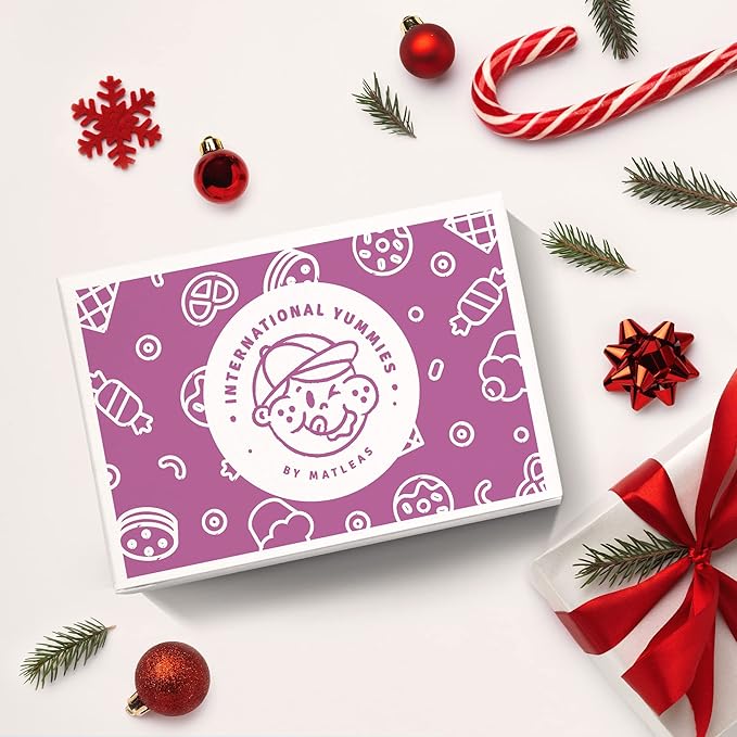 International Snack Box, Universal Exotic Candies and Treats from around the World, Gift-Ready Foreign Foods, Unique Experience with Packages Inspired by Japanese, Korean and European Cultures
