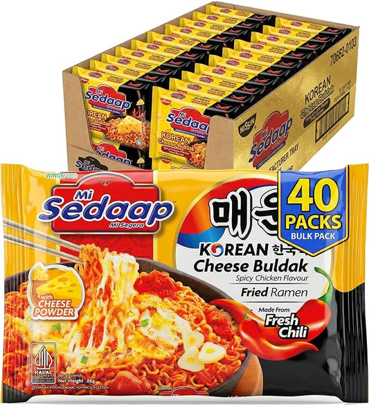 Mie Sedaap Korean Cheese Buldak Spicy Chicken (40)
