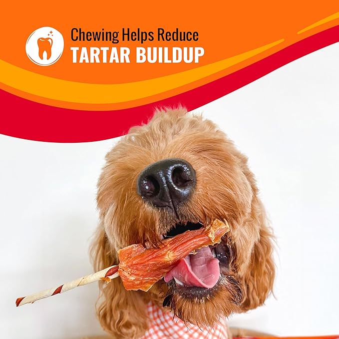 Good ‘n’ Fun Triple Flavor Wings Chews for All Dogs, 8 Ounces, Treat Your Dog to Long-Lasting Chews Made with Chicken, Beef Hide and Pork Hide