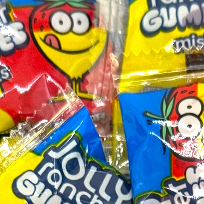 Gummies -1.5 lbs Mini Assorted Fruity Flavors-Snack Size Minis Individually Wrapped-for Irresistible Snacking Delight(24 oz)