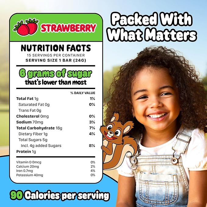 Snakkidz Organic Chewy Granola Bars for Kids, Allergen-Free, Nut-Free, Gluten-Free, Low Sugar Snack Bars Made with Avocado Oil, Individually Wrapped, School Lunch Snacks, Bulk Pack of 45, Variety Pack