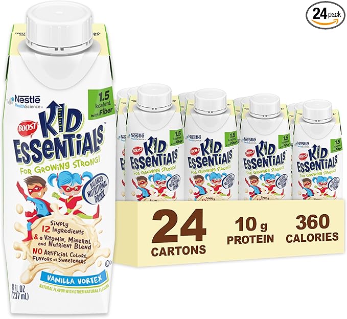 BOOST KID ESSENTIALS 1.5 with Fiber, Vanilla Vortex